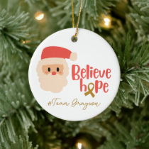 childhood cancer Christmas Custom Ornaments