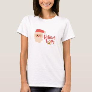 childhood cancer Christmas Holiday Womens T-Shirt