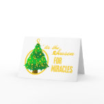 Childhood Cancer Christmas Miracles Holiday Card
