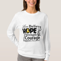 Childhood Cancer Collage of Hope T-Shirt