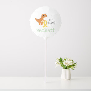 childhood cancer custom brave Air-Filled Balloon
