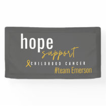 childhood cancer Custom #team name Banner