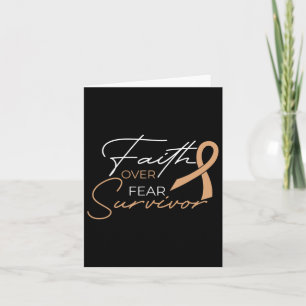 Childhood Cancer Fight Cancer Ribbon 1  Card