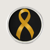 Childhood Cancer Gold Ribbon Lapel Pin