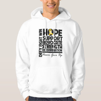 Childhood Cancer Hope Support Advocate Hoodie