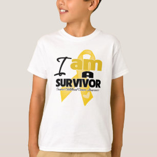Childhood Cancer - I am a Survivor T-Shirt