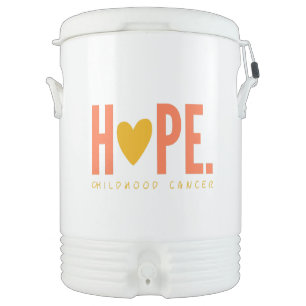 childhood cancer Igloo Beverage Cooler