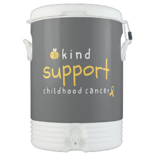 childhood cancer Igloo Beverage Cooler cute