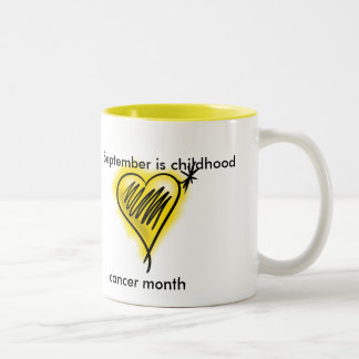 Childhood cancer month mug