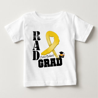 Childhood Cancer Radiation Therapy RAD Grad Baby T-Shirt