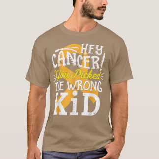 Childhood Cancer Shirt Awareness Survivor Wrong Ki