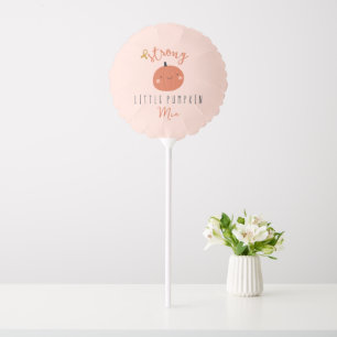 childhood cancer strong little pumpkin Custom Name Balloon