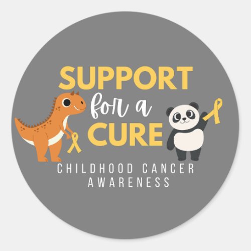 childhood cancersupportcure Stickers  Labels