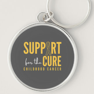 childhood cancer. support for the cure. Keychain