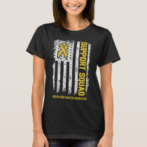 Childhood Cancer Support Squad Childhood Cancer Aw T-Shirt
