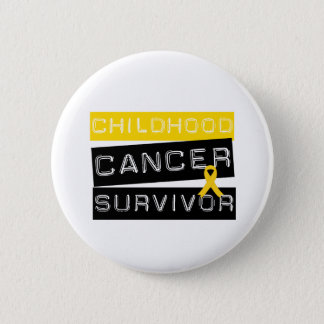 Childhood Cancer Survivor Button