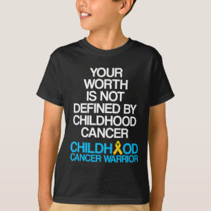 Childhood Cancer Survivor Support Warrior 4 T-Shirt