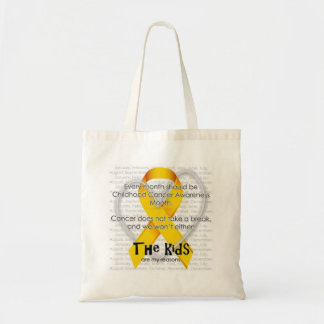 childhood cancer tote