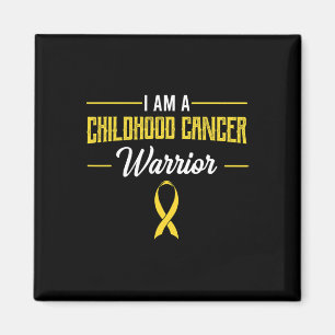 Childhood Cancer Warrior Pediatricians Awareness R Magnet