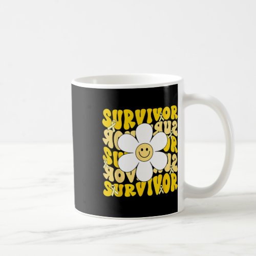 Childhood Cancer Yellow Ribbon Childhood Cancer Su Coffee Mug