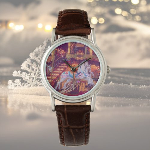 childhood dream _ old horse carousel    watch