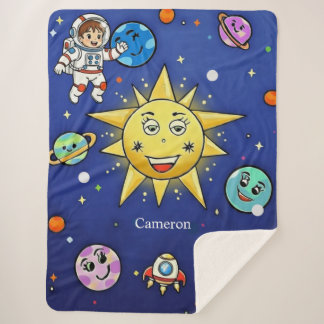 Childhood Dreams Sherpa Blanket, Large 60 X 80 Blanket