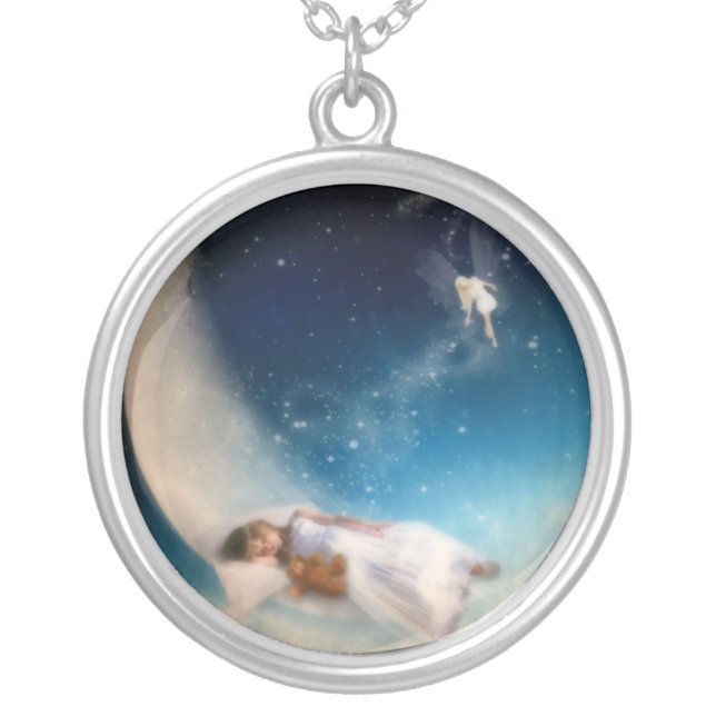 Childhood Dreams Silver Plated Necklace (Front)