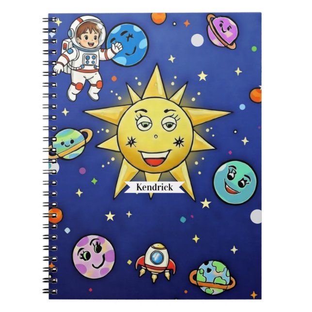 Childhood Dreams Spiral Photo Notebook (Front)