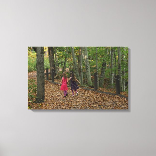 Childhood Friends Canvas Wraps Print (Front)
