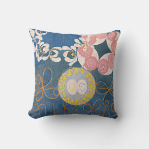 Childhood Group IV by Hilma af Klint Throw Pillow