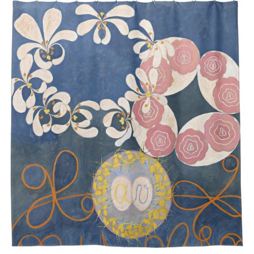 Childhood Group IV by Hilma Klint Shower Curtain