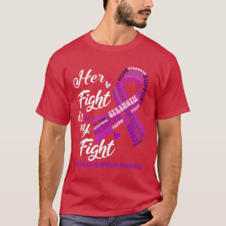 Childhood Hemiplegia Awareness Her Fight is my Fig T-Shirt