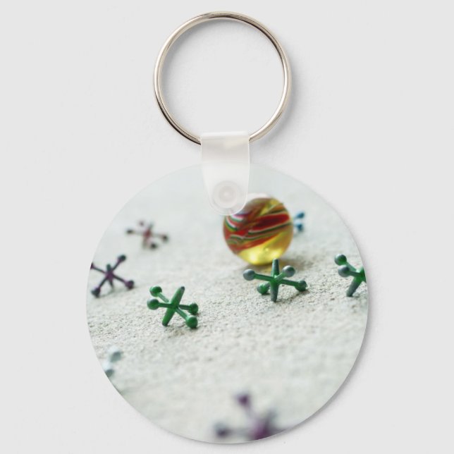 Childhood Jacks Keychain (Front)
