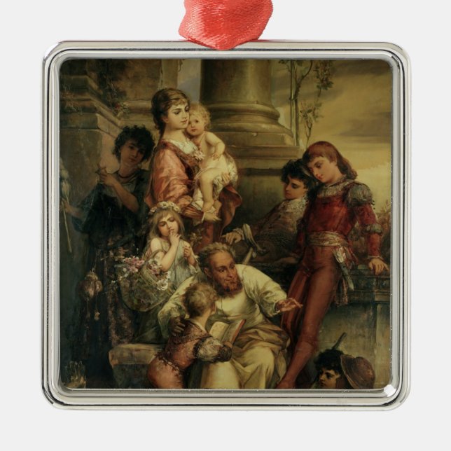 Childhood Metal Ornament (Front)