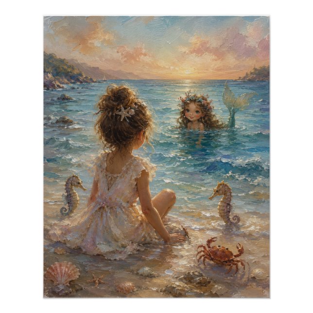 Childhood Nature Adventure Wall Art  (Front)