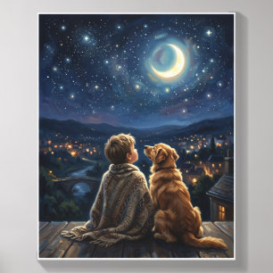 Childhood Nature Adventure Wall Art Canvas Photo Tile