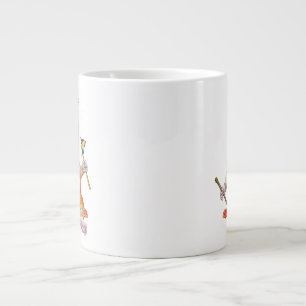 childhood picture of Krishna Giant Coffee Mug