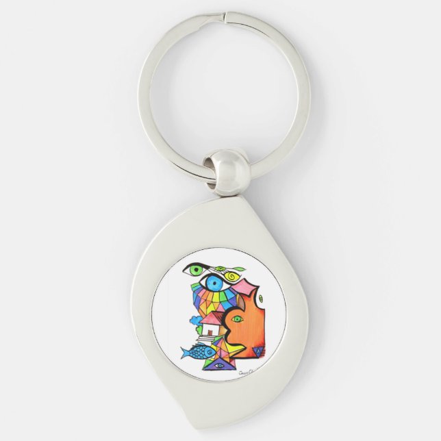Childhood story keychain (Front)