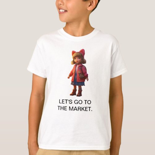 Childhood wonder Captured in threadsT_Shirt T_Shirt
