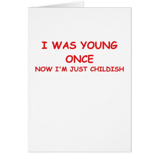 childish cards (Front)