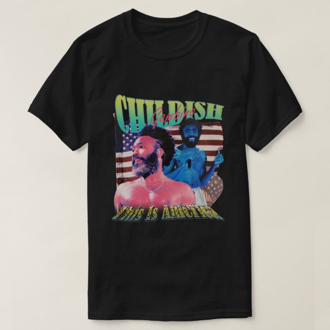 Childish Gambino T-Shirt (Design Front)