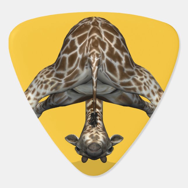 Childish Giraffe Guitar Pick (Back)