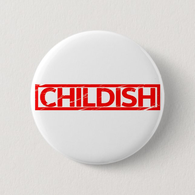 Childish Stamp Button (Front)