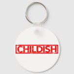 Childish Stamp Keychain