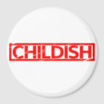 Childish Stamp Magnet