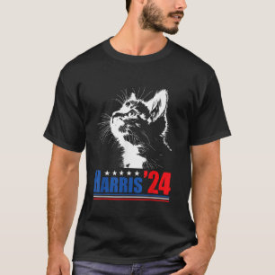 Childless Cat Ladies For Kamala Harris 24 USA Elec T-Shirt