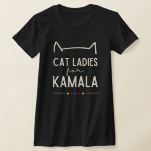 Childless Cat Ladies is Voting Kamala harris 2024 T-Shirt