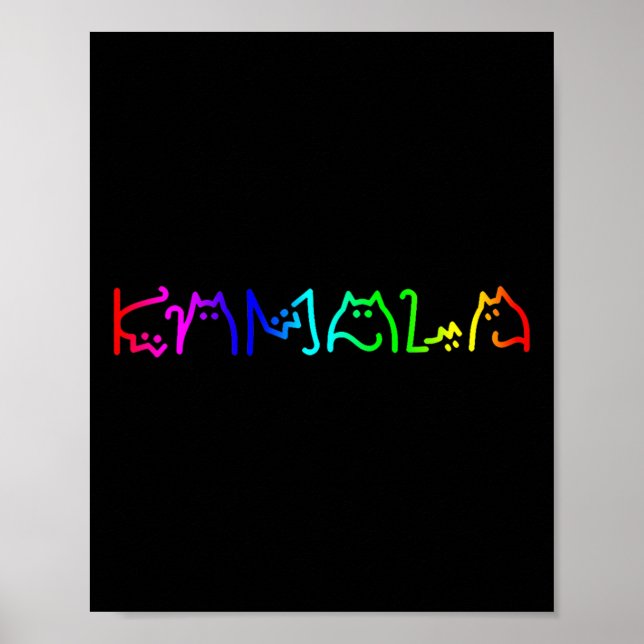 Childless Cat Ladies Kamala Childless Cat Lady Lgb Poster (Front)