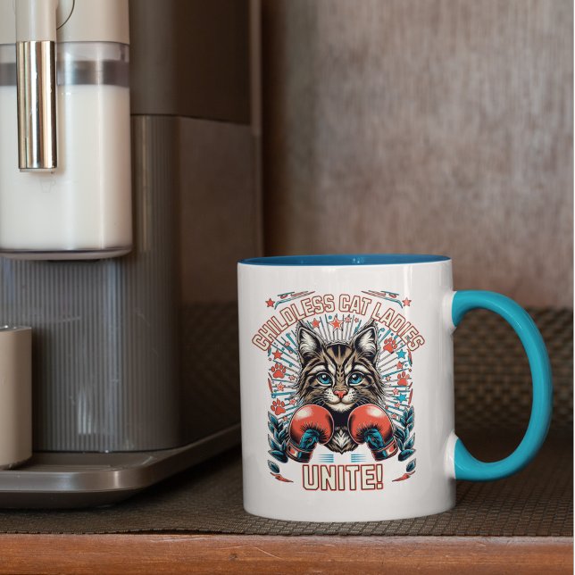 Childless Cat Ladies Unite 2024 election Mug (Creator Uploaded)