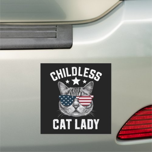 Childless Cat Lady 2024  Car Magnet